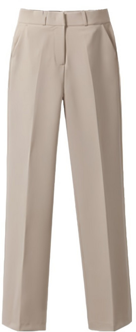 레몬소울 여성용 밴딩 스판 링클프리 일자 숏 슬랙스 6791