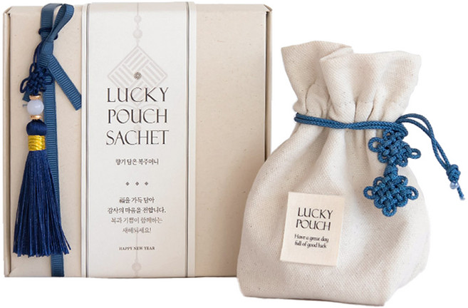 ASPASIA 福袋香氛袋 20g 象牙白, 1個, 滿口柚子