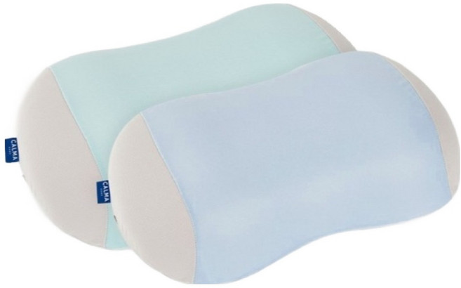 까르마 아네시스 메모리폼 베개 2종 세트, 블루, 민트, 2개