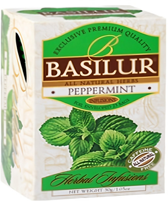 베질루르 페퍼민트 차, 1.2g, 25개입, 1개