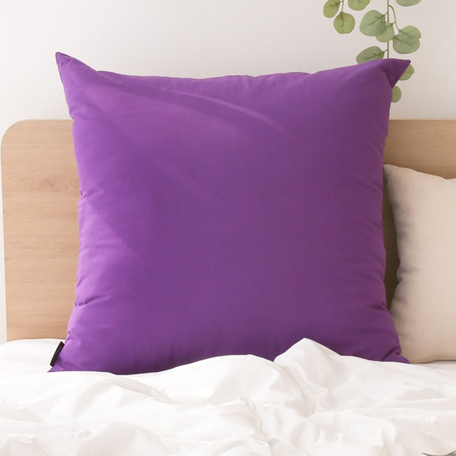 포홈 핸드메이드 비비드 대형 등쿠션 커버