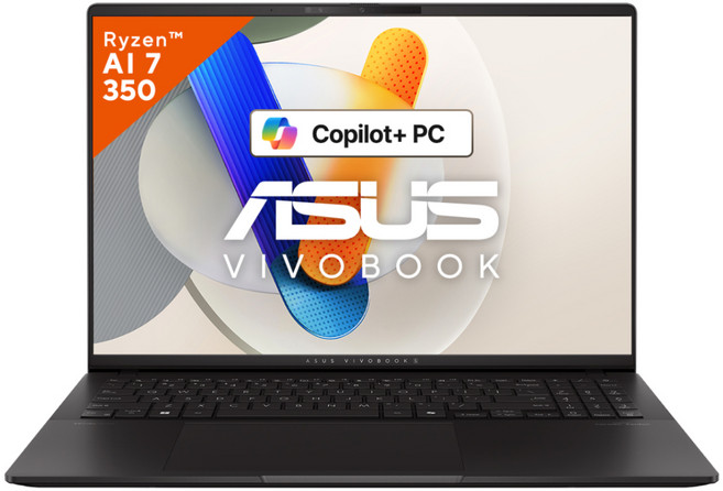 에이수스 2025 비보북 S 16 OLED 라이젠 AI 라이젠 AI 300 시리즈, 뉴트럴 블랙, 1TB, 16GB, WIN11 Home, M5606KA-RI052W