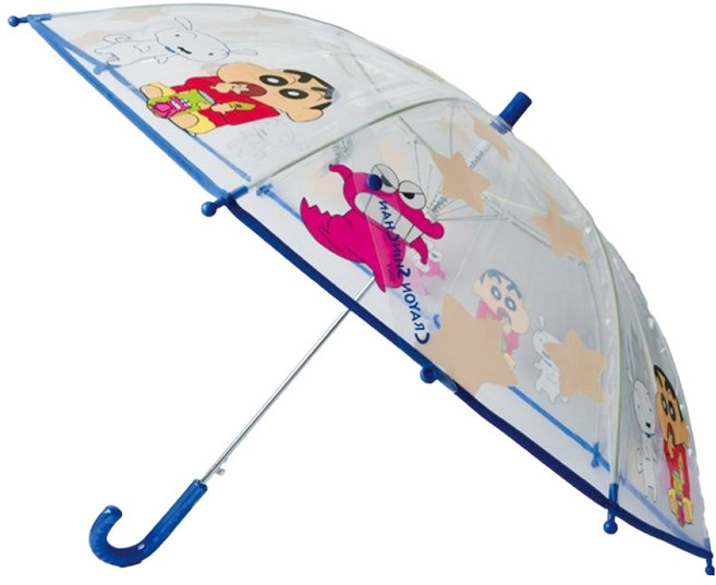 짱구 초코비 투명 우산