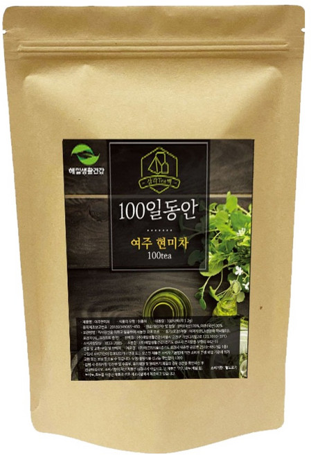 해밀생활건강 여주 현미차, 1.2g, 100개입, 1개