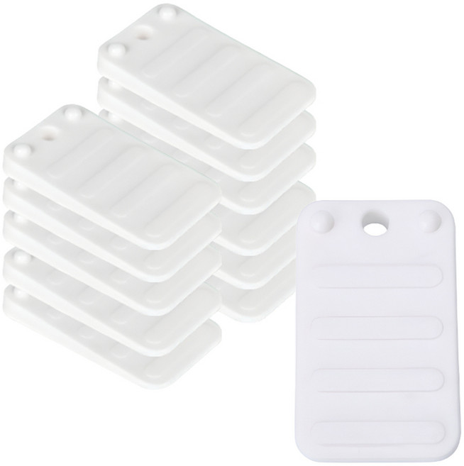 올하이 가구 가전제품 테이블 다용도 높이조절 받침대 12p, 화이트