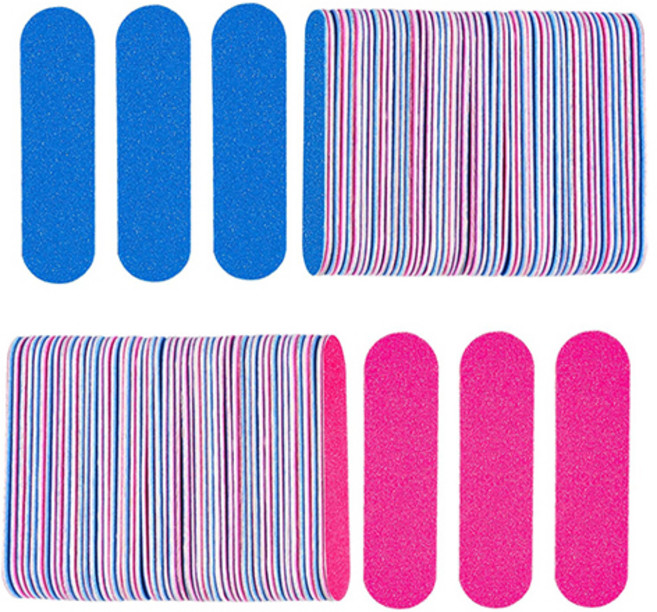 OON 양면 미니 스틱사포 180방 240방, 100개