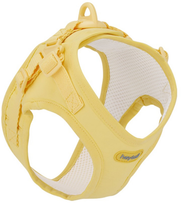 heytail Fitpet 狗狗 Airwalk X型胸背帶, 黃色, 1個