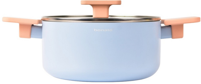 보나토 인덕션 트리아나 양수냄비, 블루, 1개, 20cm