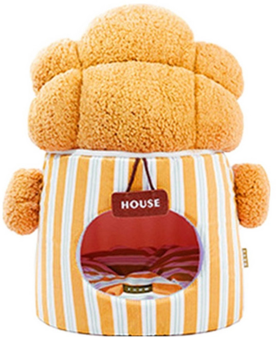 레드퍼피 반려동물 바오밥 하우스, 옐로우, 1개