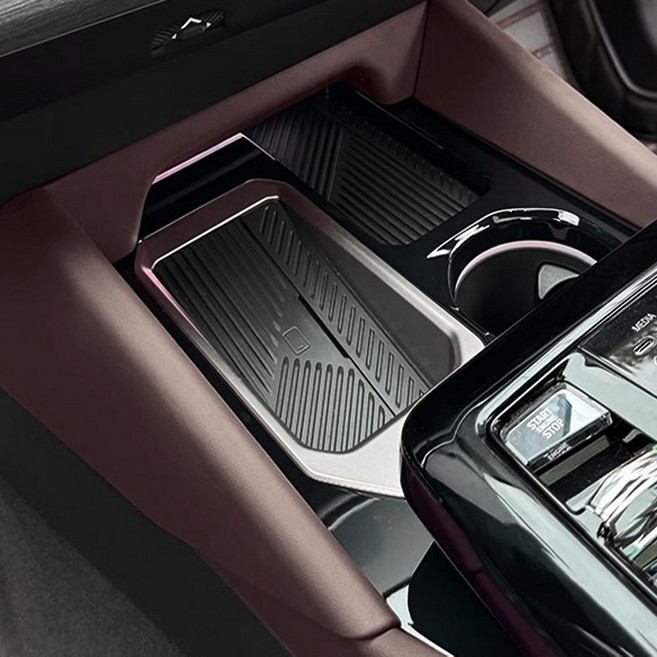 카에버 BMW 호환 5시리즈 g60 사이드 컨트롤 패널커버, 모카 브라운, BMW 5시리즈 g60 i5 호환