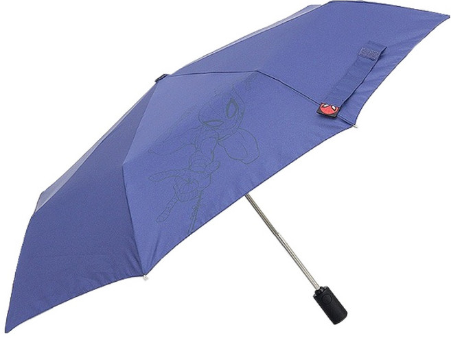 蜘蛛人三折自動雨傘