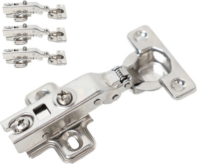 문주하드웨어 욕실장 저압 스텐 경첩, 4개