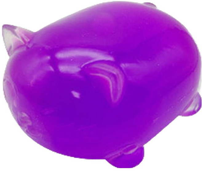하비스페이스 스퀴시 스트레스볼 고양이, 퍼플, 126g, 1개