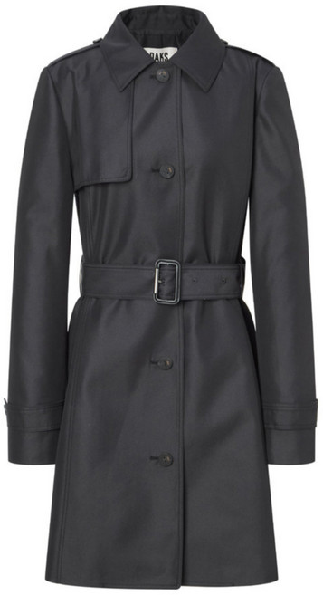 닥스 여성용 트윌 조직 면혼방 클래식 트렌치 코트 DLCO5BE21