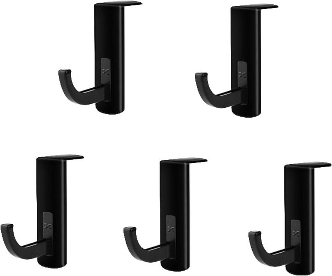 제이라이프 액센트 모니터 헤드셋 홀더, 블랙, 5개