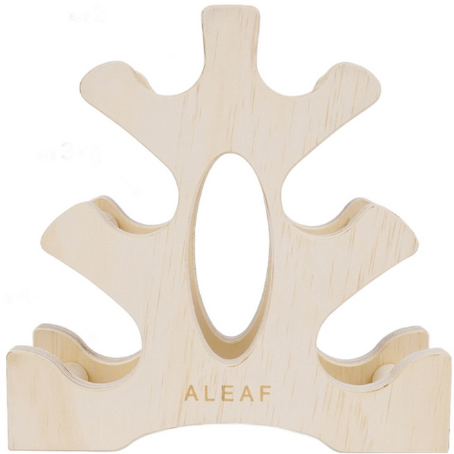 아리프 우든 3단 아령 거치대 300g, 1개