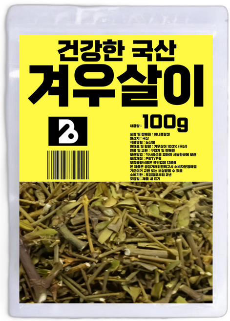 비니플랑센 건강한 국산 겨우살이, 100g, 1개