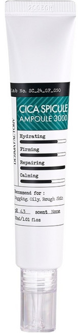 DermaFactory 積雪草微針安瓶 3000, 1個, 30ml