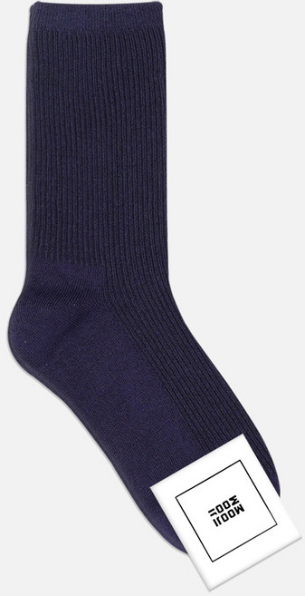 무지무지 여성용 데일리 갑종 골지 중목 양말