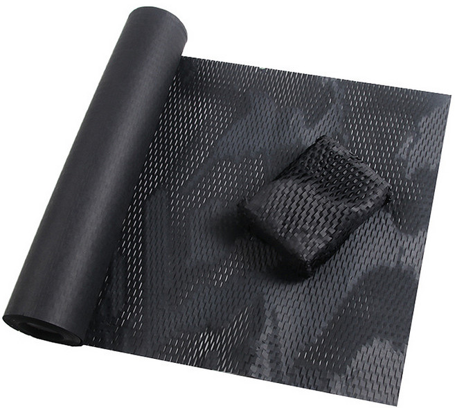 세븐집 종이완충재 버블 크라프트 포장지 50cm x 30m, 블랙, 1개