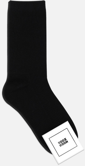 무지무지 여성용 데일리 갑종 골지 중목 양말