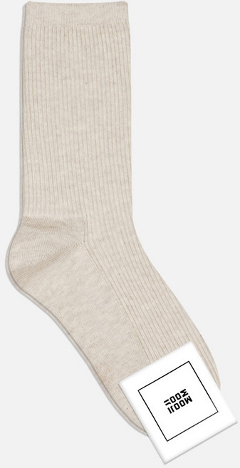 무지무지 여성용 데일리 갑종 골지 중목 양말