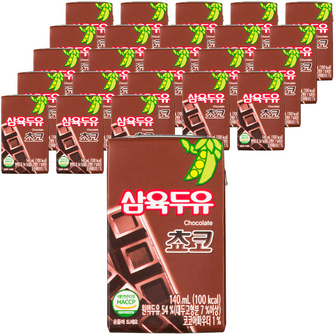 삼육두유 초코맛, 140ml, 24개