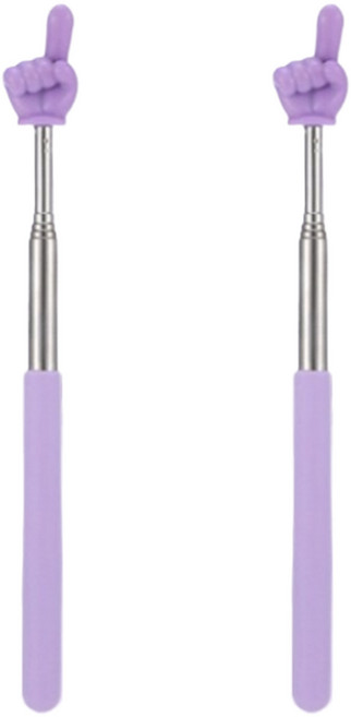 헬씨닷 원포인트 손가락 지시봉, 퍼플, 2개