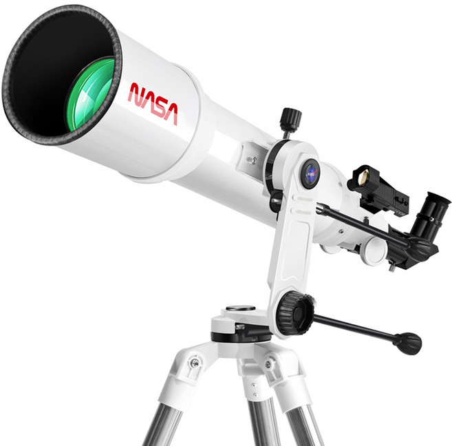 나사 천체 망원경 102 x 660 cm, 1개, 33배, 66배, 198배