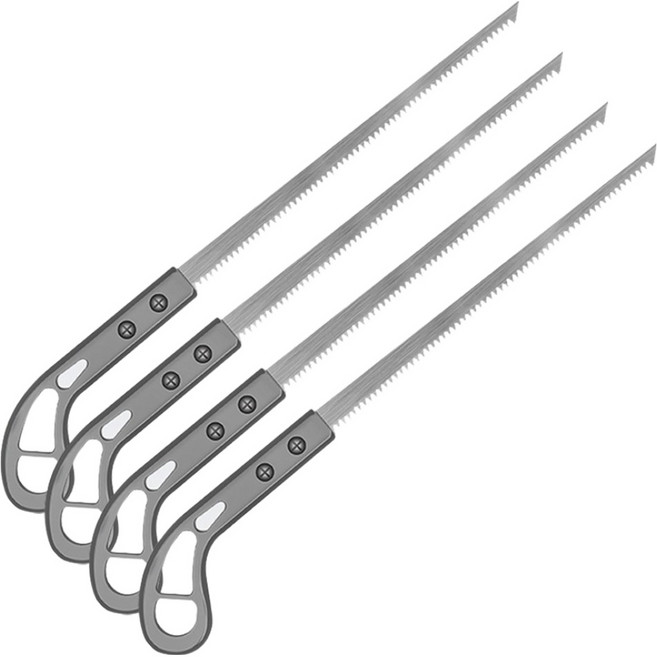 베이루 목공 원예 나무 쥐꼬리톱 가지치기, 4개