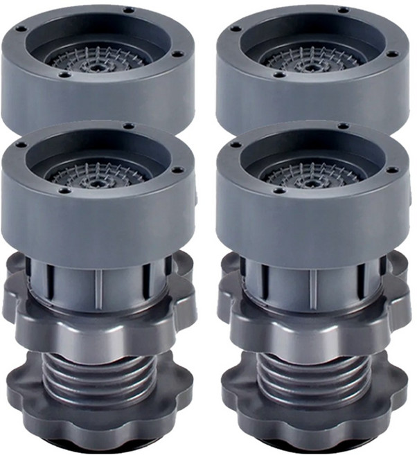 베이루 높이 조절 세탁기 받침대, 그레이, 4개