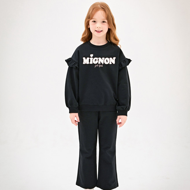 젤리스푼 여아용 미뇽 날개 부츠컷 상하의 세트