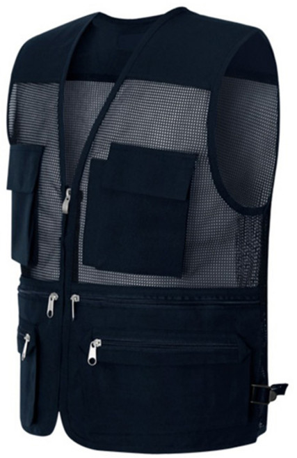 남성용 아웃도어 다수납 망사조끼 MDJK145HI