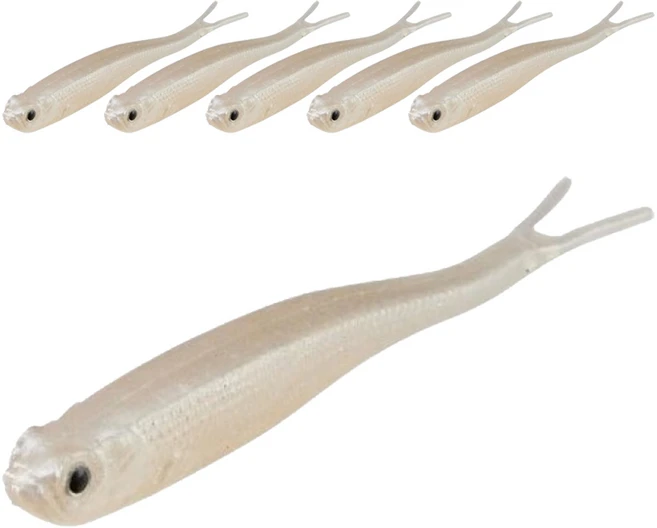 버클리 파워베이트 파워 저크쉐드 광어우럭다운샷 웜 13cm 6p, 솔리드 실버펄, 1개, 60g - 쿠팡