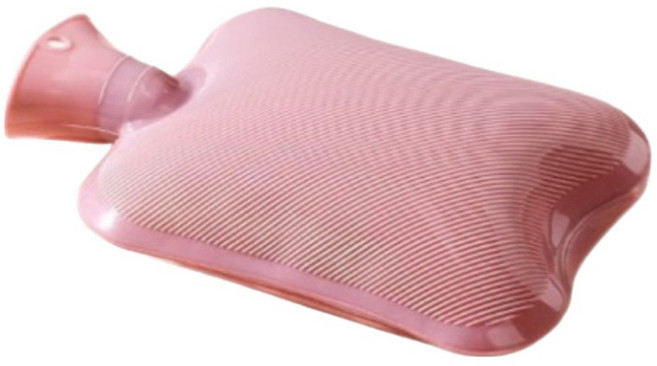 데이웨이 베이직 극세사 보온 물주머니, 코랄핑크