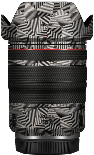 코엠 캐논 RF 24-105 F4 L IS USM 렌즈 스킨 보호 필름, 1개, 노르딕 티타늄