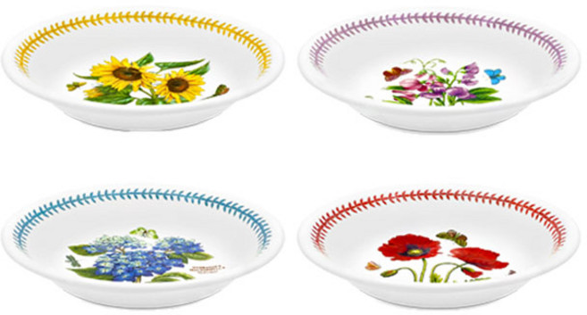 포트메리온 보타닉가든 메도우 파스타볼 21.8 x 4.5 cm, 랜덤발송, 4개