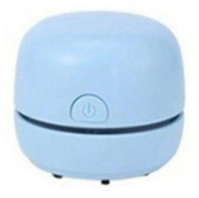 문구보따리 심플한 마카롱 지우개 책상 청소기, 블루, 1개