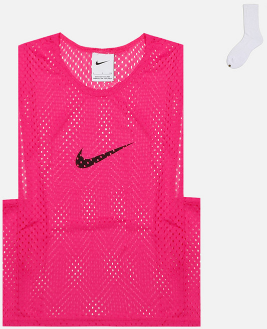 NIKE 耐吉 Dri-FIT Park 團隊背心 DV7425 + Welldone 襪子套組
