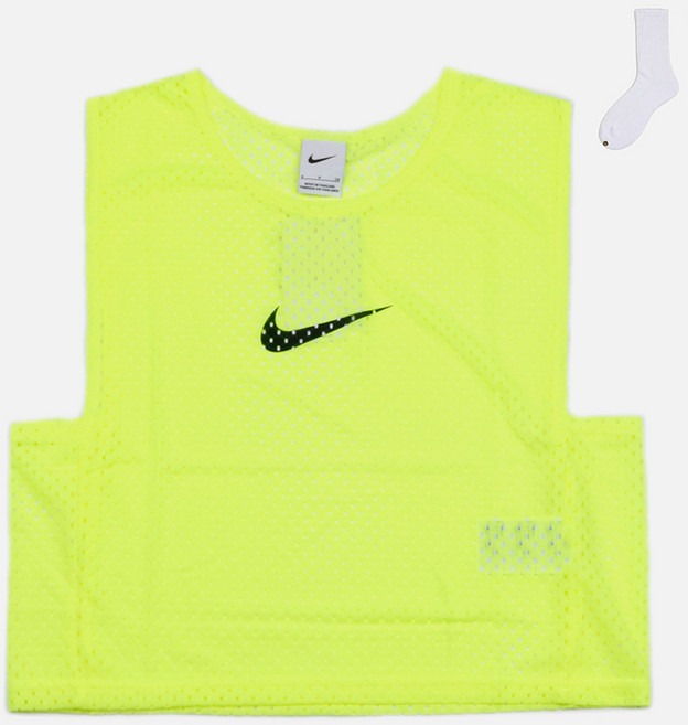 나이키 드라이핏 파크 팀 조끼 DV7425 + 웰던 양말 세트