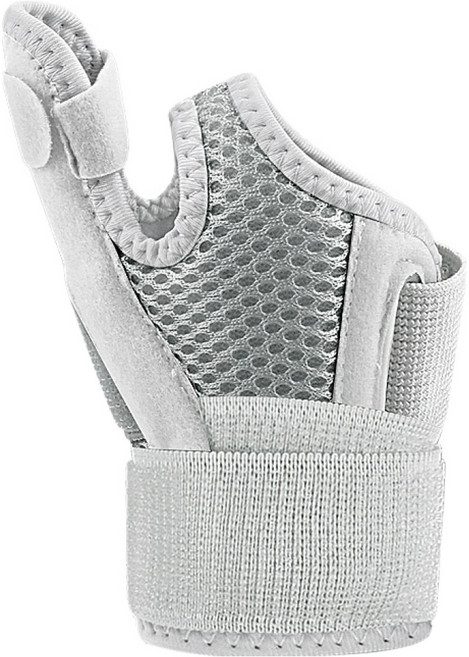 엄지보호 스트랩 아대 그레이, 1개