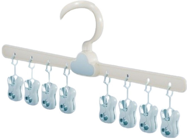 타미나요 깔끔한 빨래집게, 푸른색, 1개