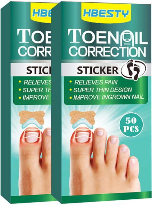 HBESTY 코어가드 발톱 케어 밴드 50p, 2개