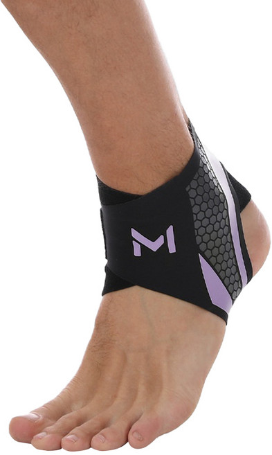 골드팡 초슬림 압박 발목보호대 허니콤, 1개, 퍼플