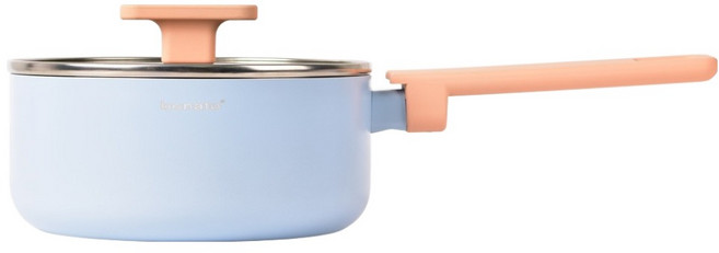 보나토 인덕션 트리아나 IH 편수냄비, 18cm, 블루, 1개