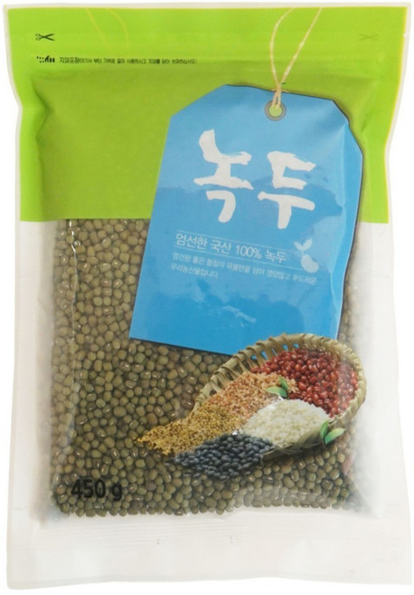 햇사래 통녹두, 450g, 1개
