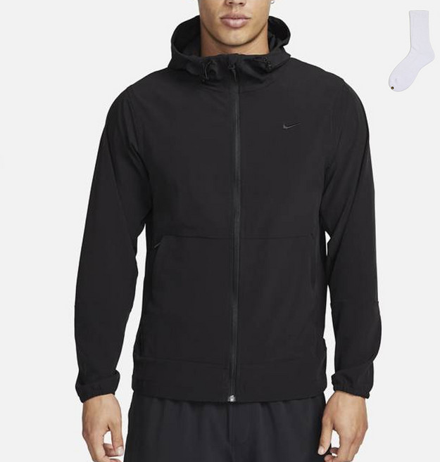 Nike 男款 Repel Unlimited 防風外套 FB7552-010 + Welldone 襪子組