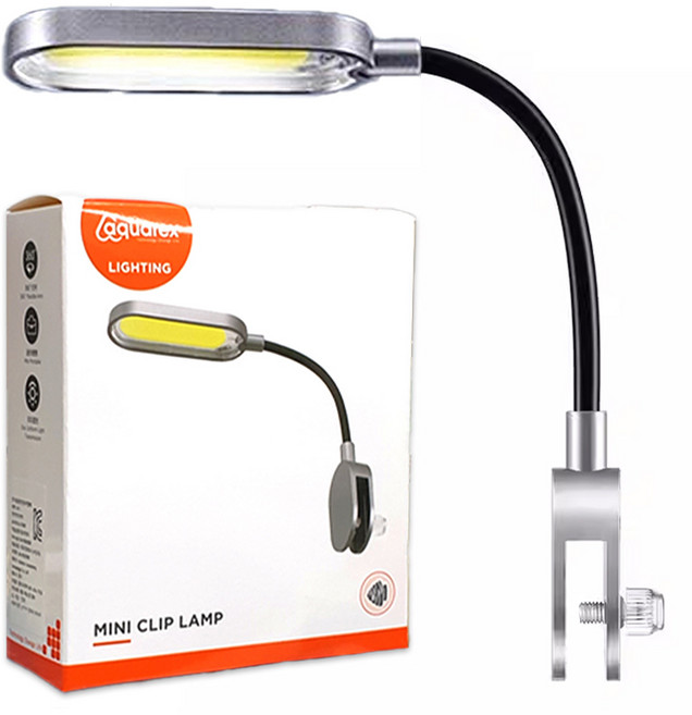 아쿠아렉스 고출력 COB LED 수족관 어항 걸이식 조명 LV502, 1개