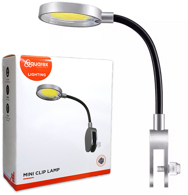 아쿠아렉스 고출력 COB LED 수족관 어항 걸이식 조명 LV301, 1개