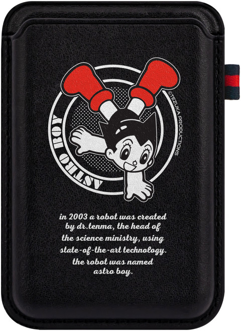 Astro Boy 原子小金剛 MagSafe Point Label 2倍磁力卡夾 午夜藍, 原子小金剛站姿, 1個